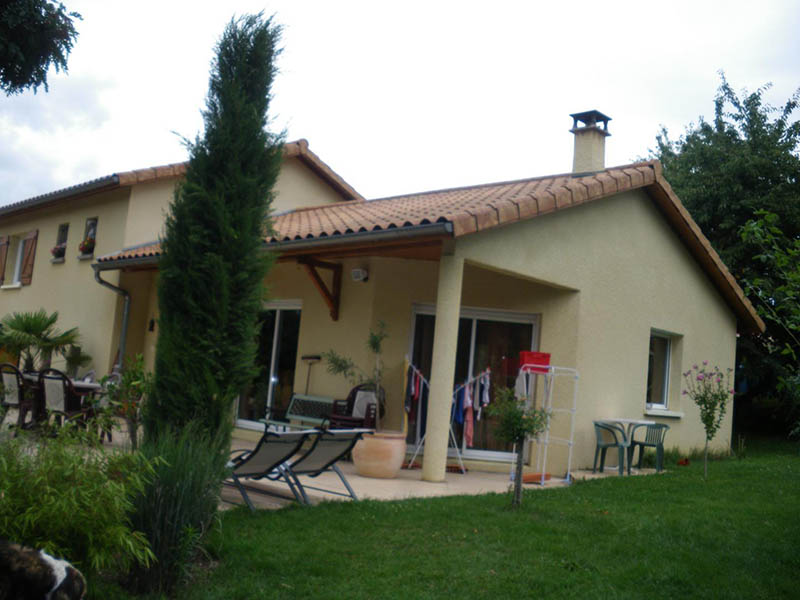 Surélévation maison Feyzin