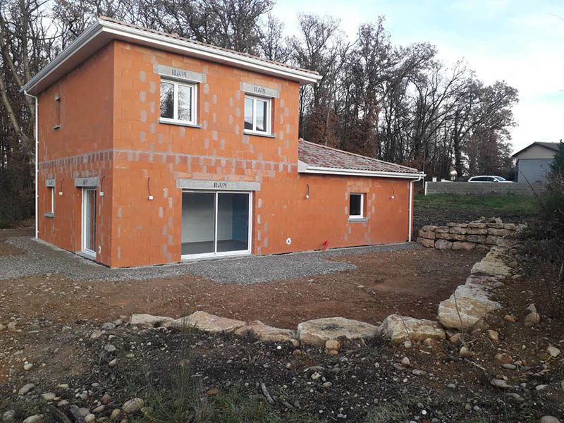Maisons brique Mions
