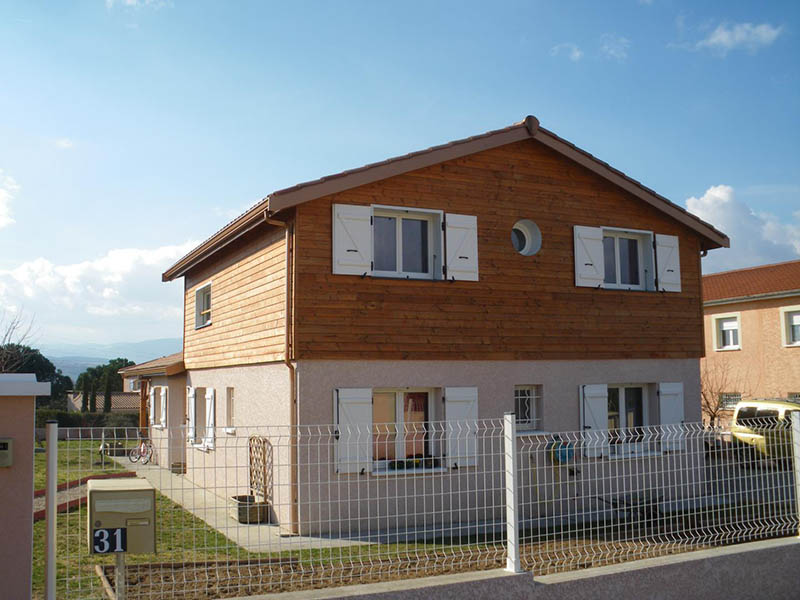 Maison bois Feyzin